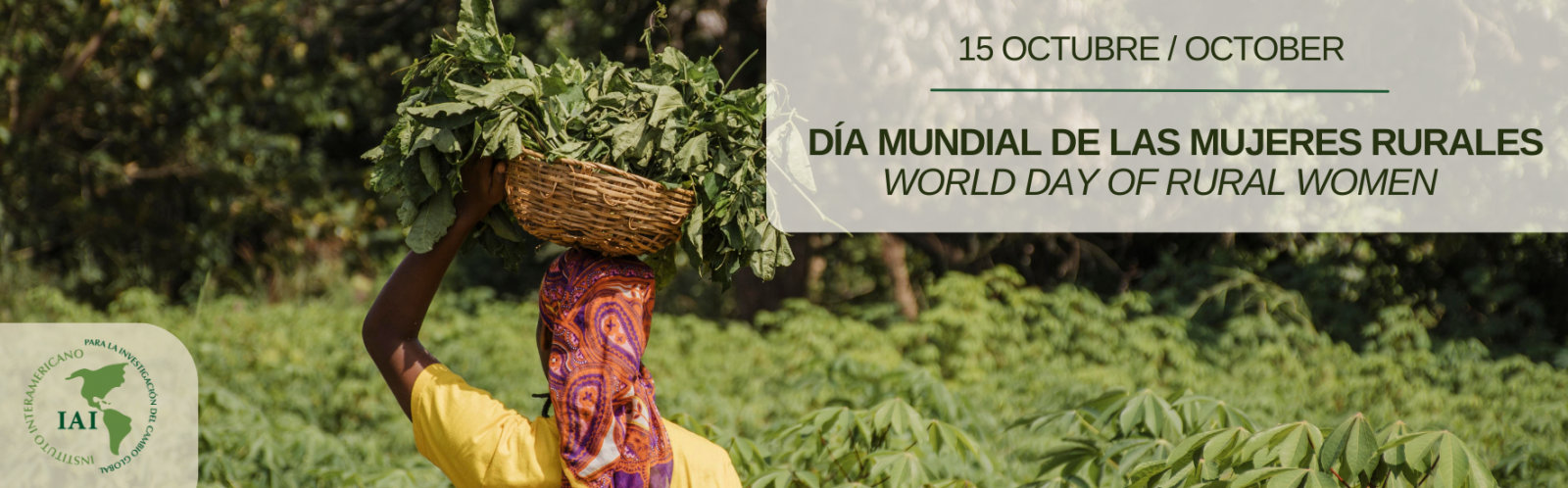 Día mundial de las mujeres rurales