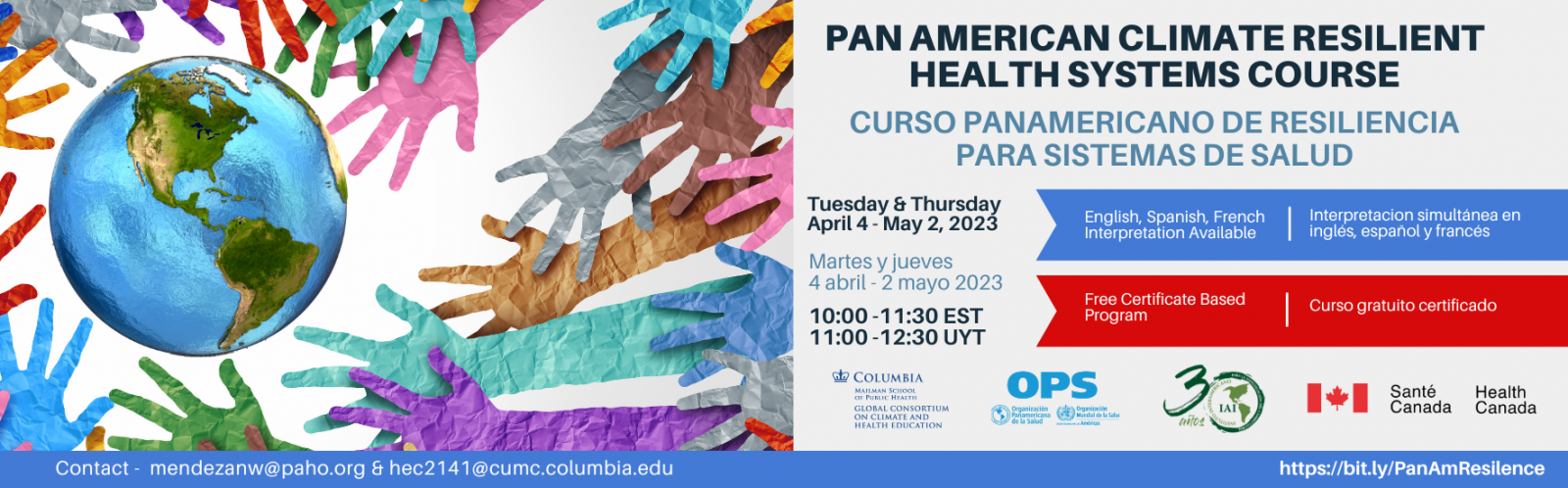 CURSO PANAMERICANO DE RESILIENCIA PARA SISTEMAS DE SALUD