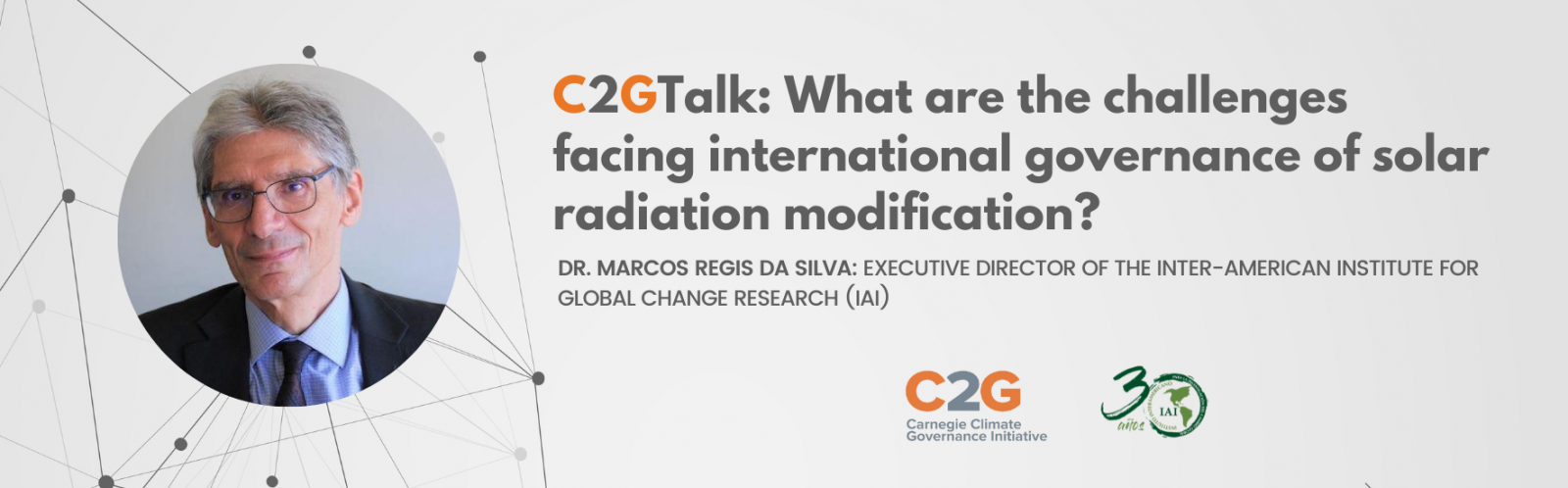 La Iniciativa de Gobernanza Climática Carnegie ha organizado una serie de entrevistas individuales con profesionales influyentes y líderes de opinión para explorar los desafíos de gobernanza que plantean los enfoques emergentes para alterar el clima.