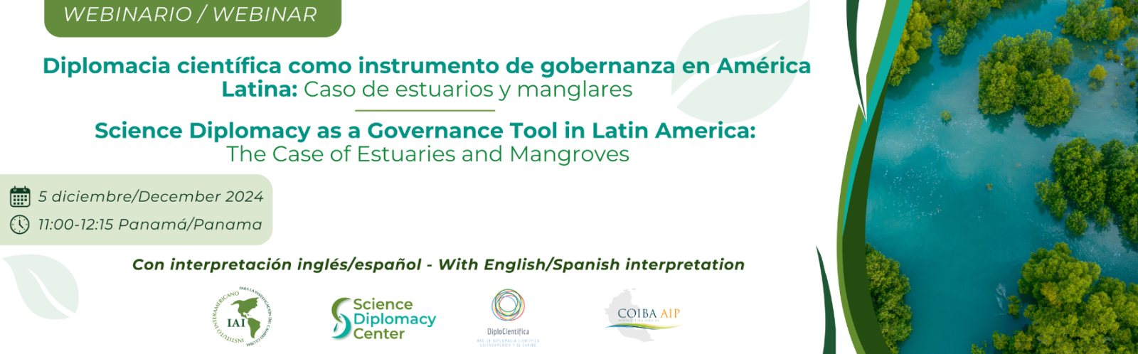 Webinario Diplomacia Científica