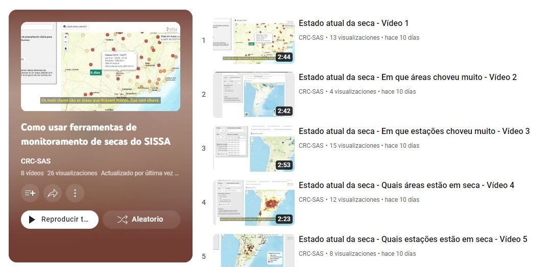 Nueva herramienta de monitoreo y predicción de sequías de SISSA